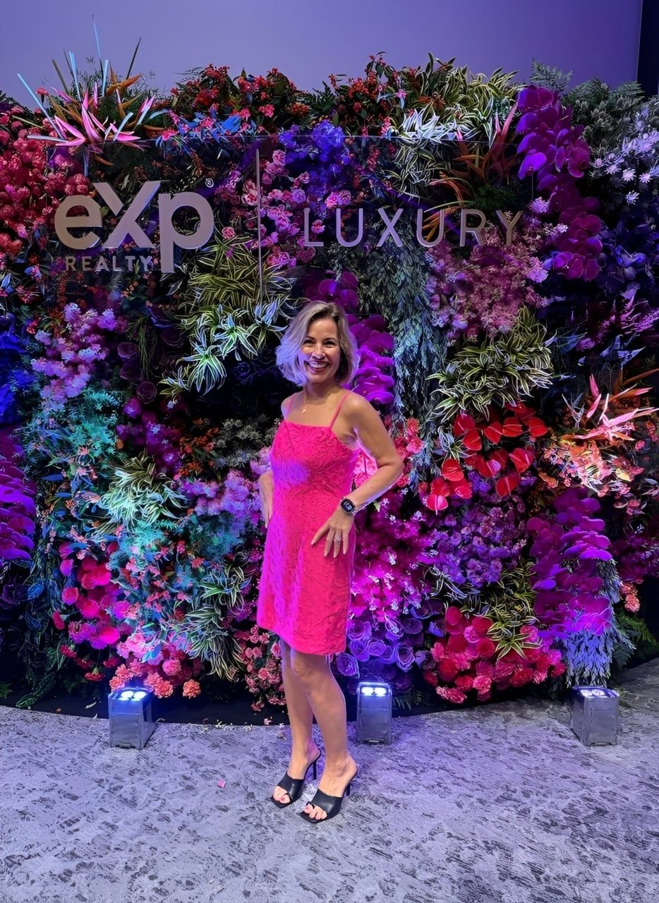 Lisa Parenteau at an eXp Luxury event